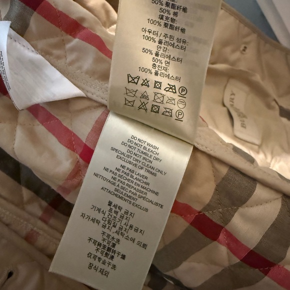 Burberry Brit Quilted Jacket -Medium - Picture 6 of 8